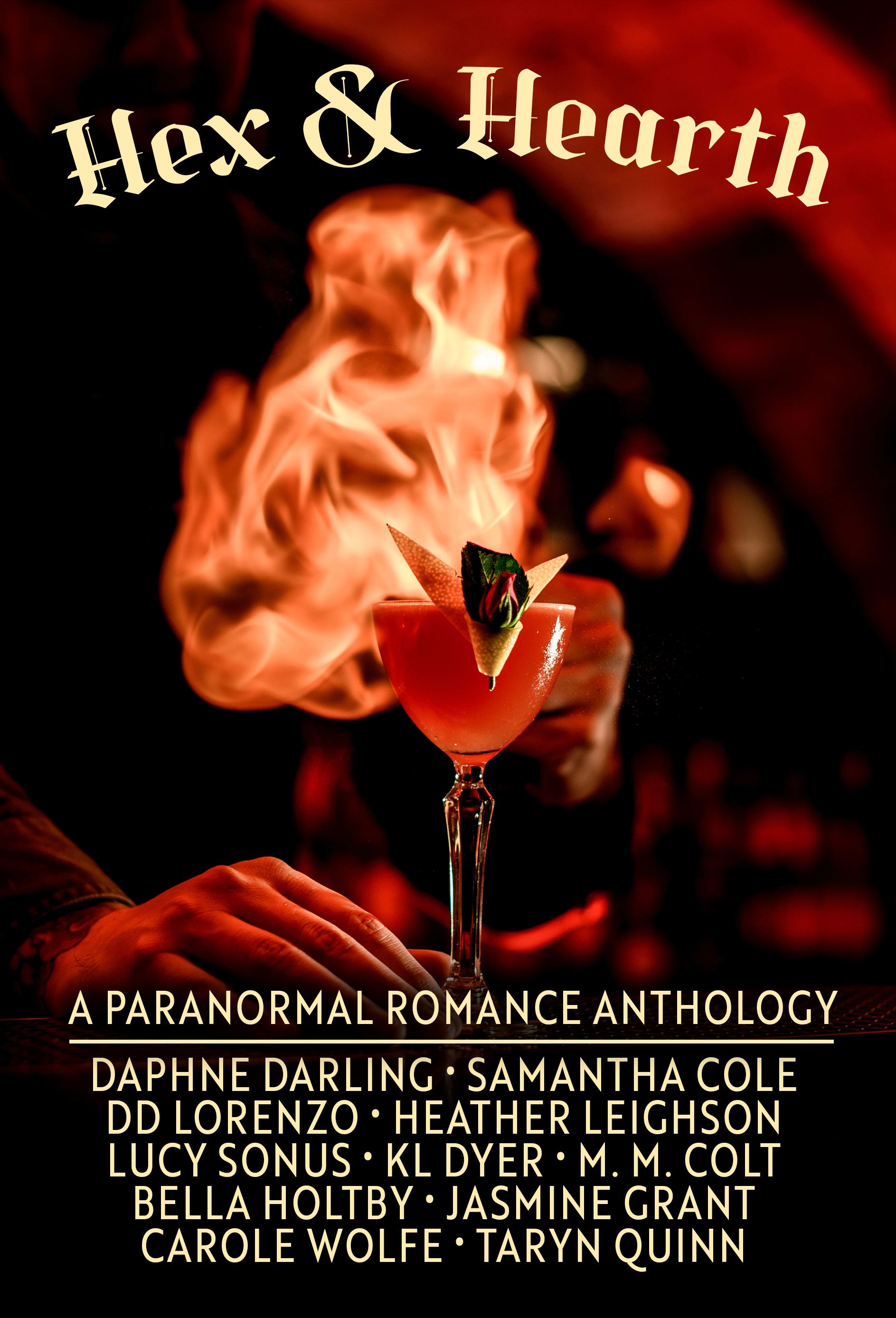 Hex and Hearth, a paranormal romance anthology featuring The Inheritance by M.M. Colt